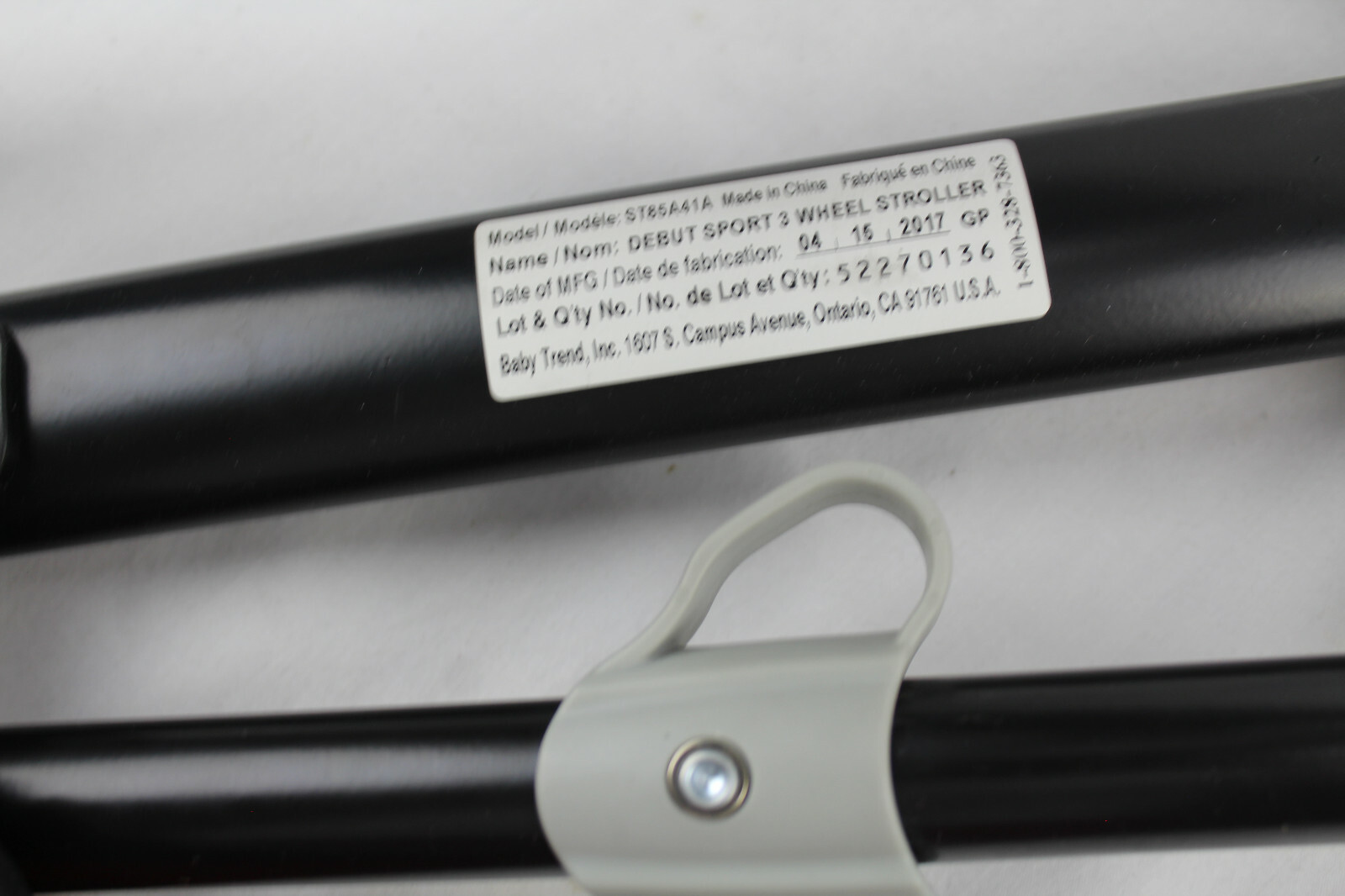 baby trend debut stroller