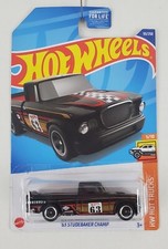 Hot Wheels '63 Studebaker Champ Black NOC
