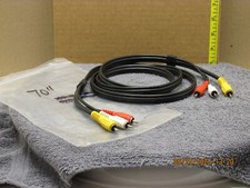The listing is: 1 70" 3 RCA Male to 3 RCA Male Audio Video Cable.
