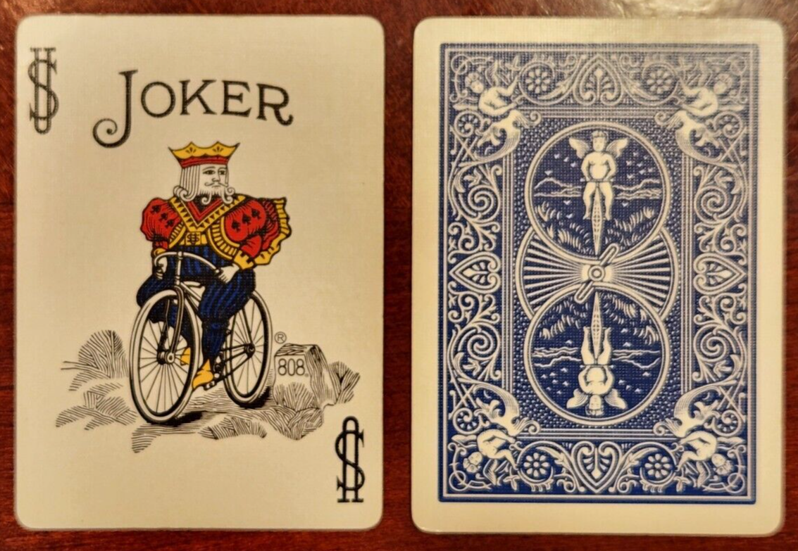 Joker Card Bicycle Mis Indexed KC Joker Playing Card Gaff Magic joker-card-bicycle-mis-indexed-kc-joker-playing-card-gaff-magic