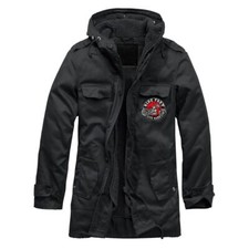 Herren Parka mit raustrennbaren Innenfutter Biker Patch Streetfighter M - 5XL