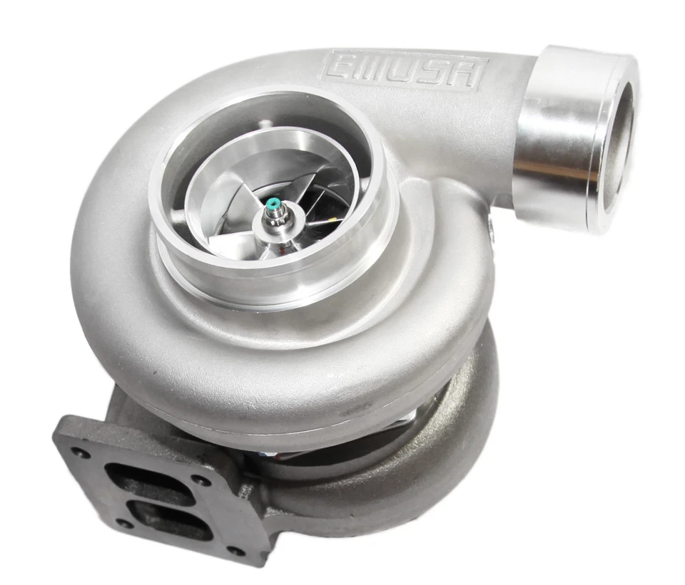 EMUSA GT45 Turbo BILLET WHEEL 600HP+ Boost Universal T4/T66 3.5" V-Band 1.15 A/R - Image 3 of 4