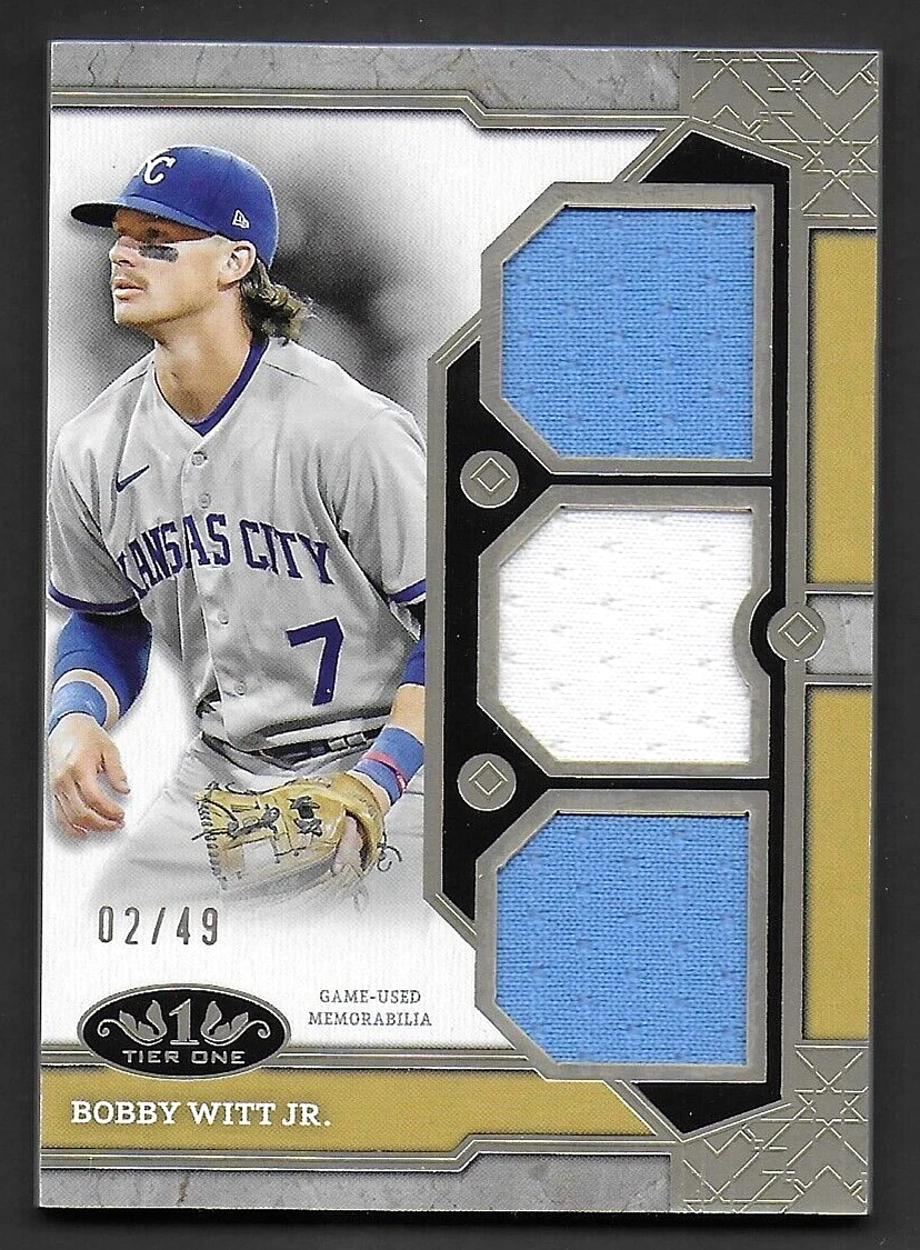 超貴重 1/1 Topps 2024 ボビー ウィット ジュニア 2024 Topps Tier One - Bobby Witt Jr. #T1R-BW for sale | eBay