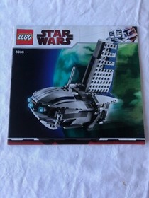 LEGO 8036 Star Wars: Separatist Shuttle 100% Complete W/Box orig Instr & Minis