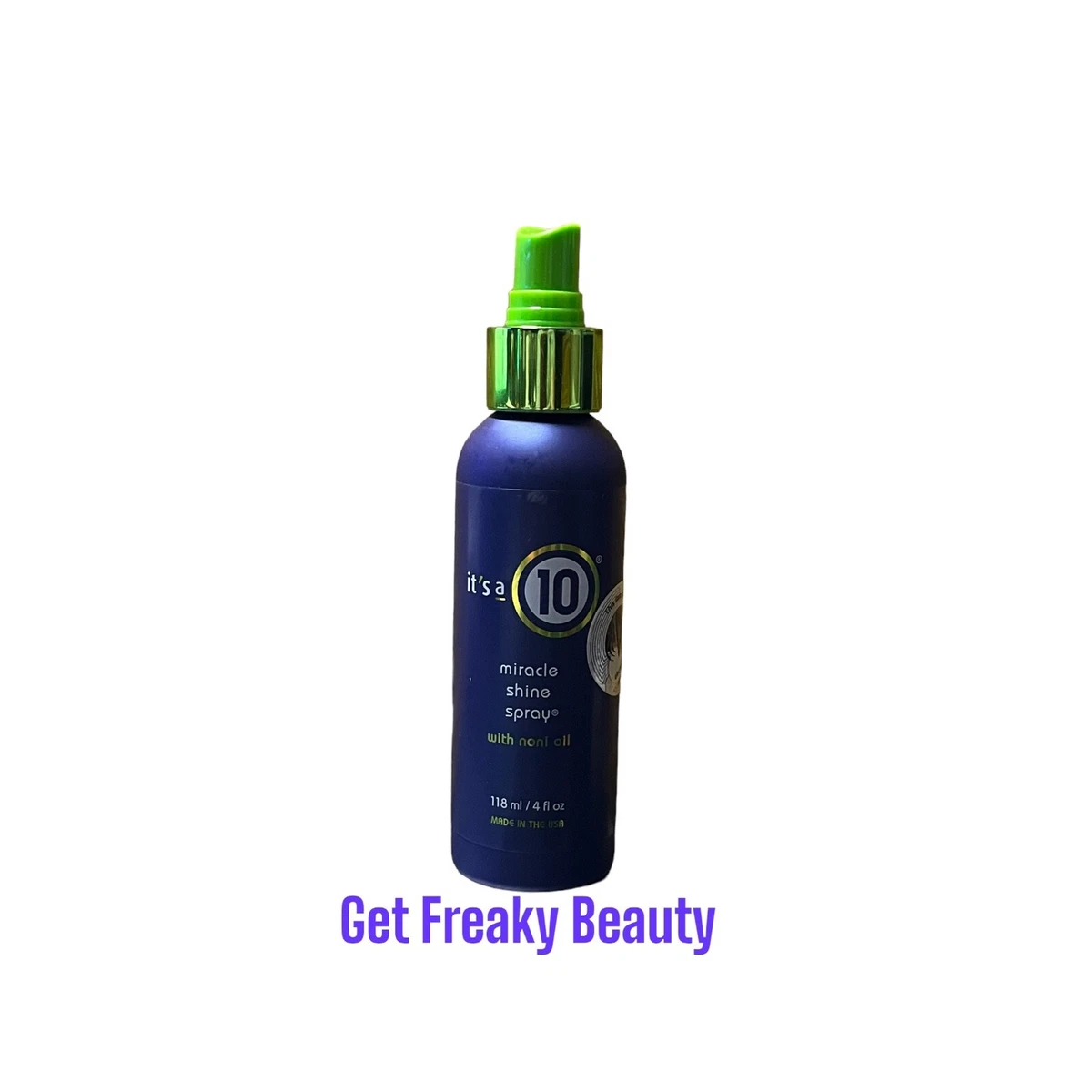 It's a 10 miracle shine spray with sale noni oil