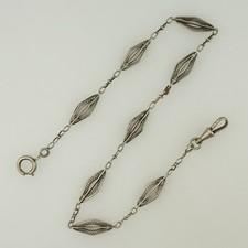 Rare Antique Silver Chain Pocket Watch for Men's fusee repeater tourbillon RAR