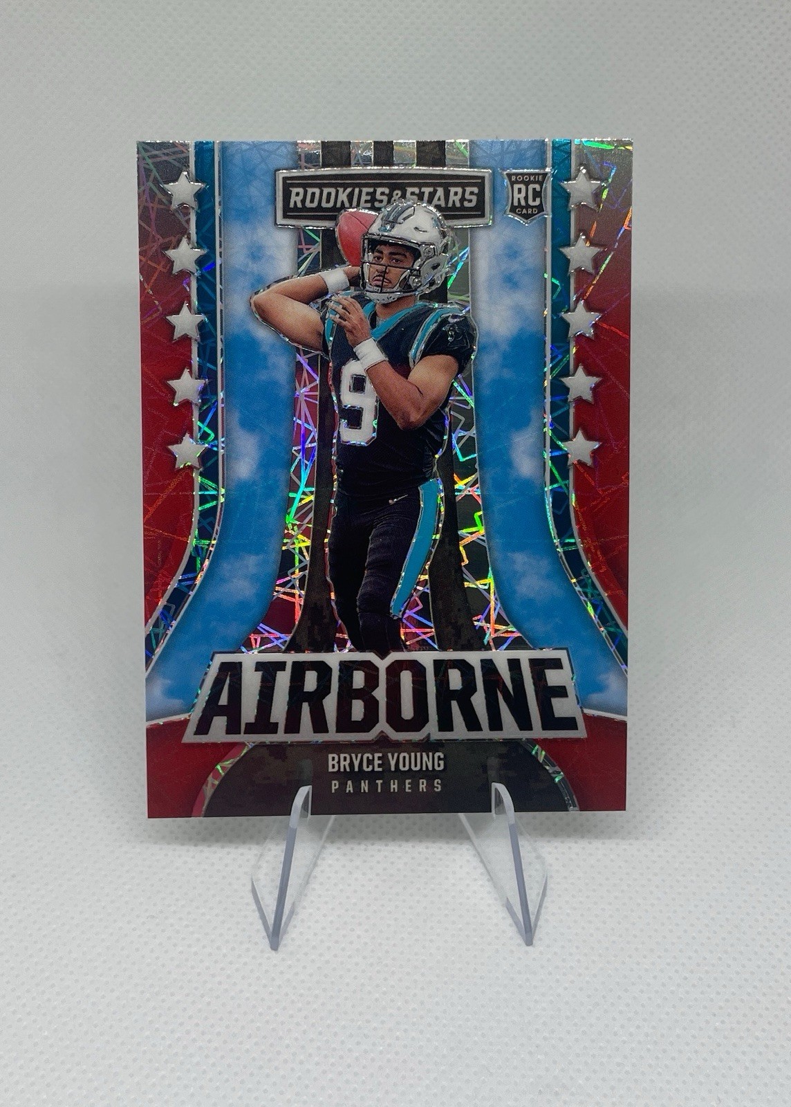 2023 Panini Rookies & Stars - Airborne Bryce Young #AI-5 Longevity Prizm (RC)