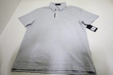 G/Fore Golf Stripes Polo Mens Size Medium TWLT Regular New INV13177834