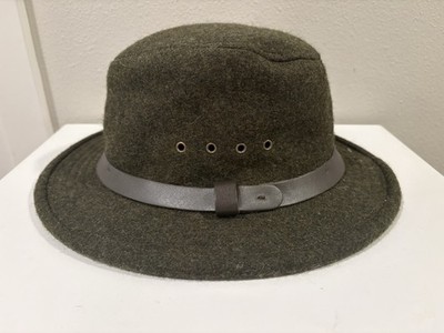 Filson Wool Packer Hat 11060025 MADE IN USA Forest Green  display picture 3