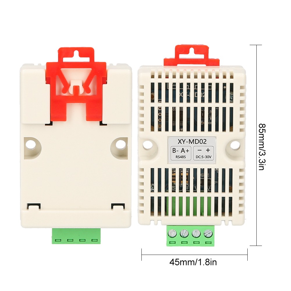 RS485 Temperature Humidity Transmitter RS485 Modbus-TRU Temperature Sensor