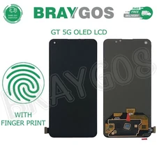 For OPPO Realme GT 5G RMX2202 OLED LCD Touch Screen Digitizer Display Assembly