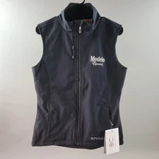 Spyder Womens Vest 8 Black Sleeveless Thermal Core *Modelo Especial* Pockets NWT
