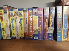  VHS TAPE CARTOON PRICE FOR ONE 40 AVAILABLE. (20p postage each additional tape)