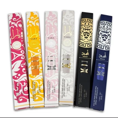 YARA Lattafa Perfume Women EDP 3x35ml Perfume (105ml) Arabian Fragrance