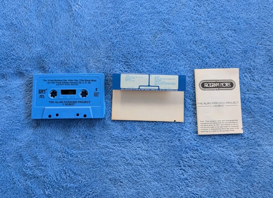 ALAN PARSONS PROJECT I Robot Cassette Tape 1977 Progressive Rock w/ Booklet - Image 4 of 4