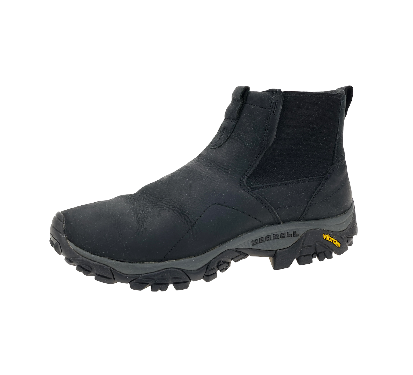 Stivali Merrell Z2485* da uomo neri scamosciati Moab Adventure Chelsea Polar WP taglia 11 5 M