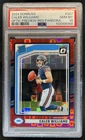 2024 Donruss Caleb Williams Optic Rated Rookie Preview Red Pandora #327 PSA 10