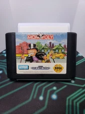 Monopoly (Sega Genesis, 1992) Cartridge Only - Tested 