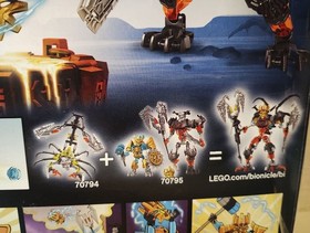 [LEGO OFFICIAL] LEGO 70795 BIONICLE Mask Maker Vs. Skull Grinder