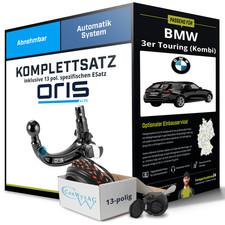 Für BMW 3er Touring Typ G21 Anhängerkupplung abnehmbar +eSatz 13pol 07.2019- NEU