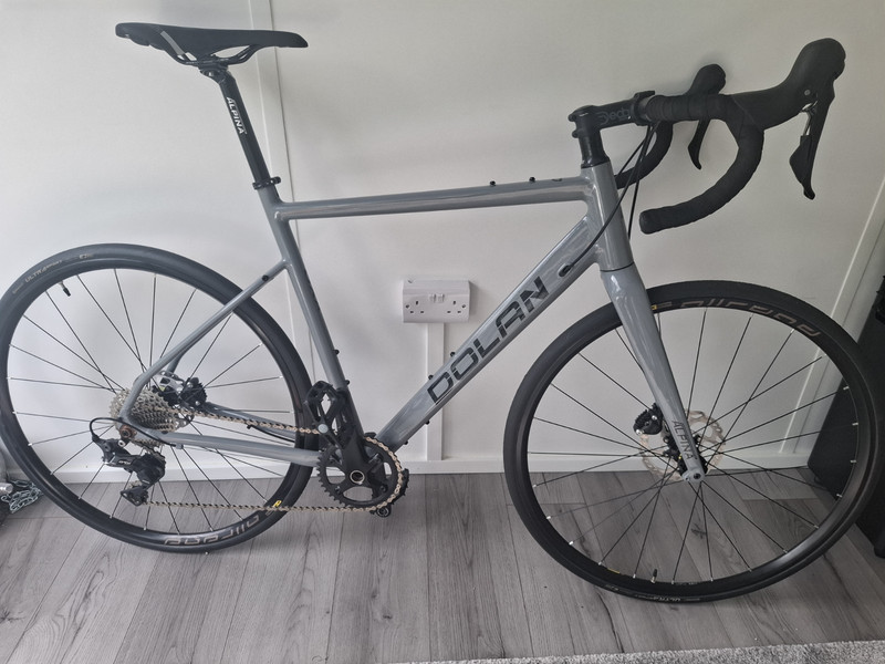 Dolan GXA 2020 Gravel Bike 56cm 700C Grey Shimano GRX 12-Speed Hydro Disc