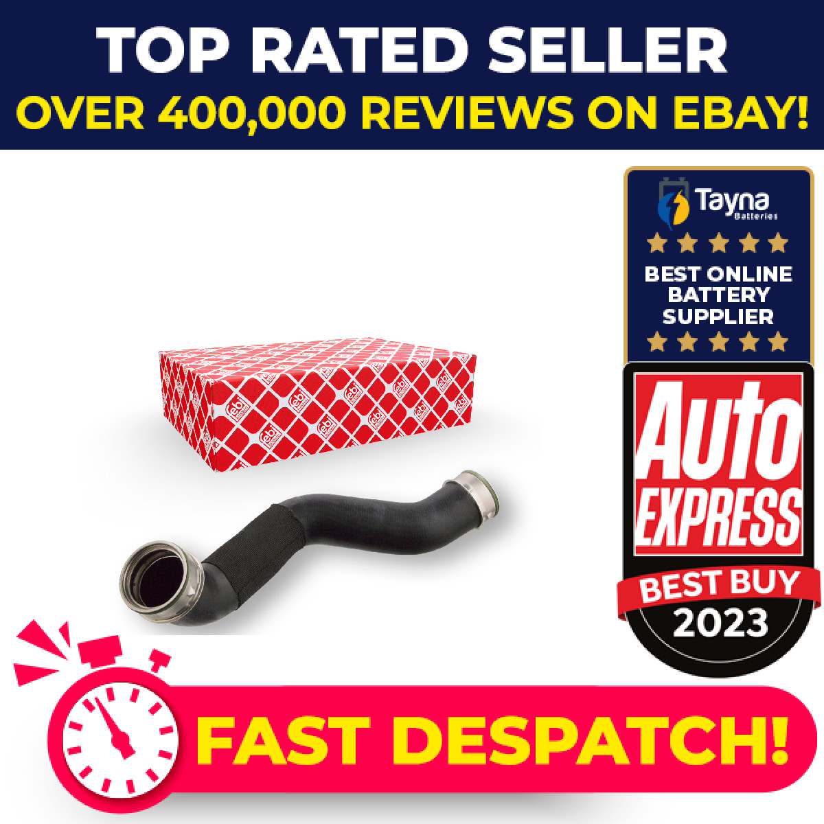Turbo Hose 103925 Febi Charger A2115282482 2115282482 Genuine Quality Guaranteed