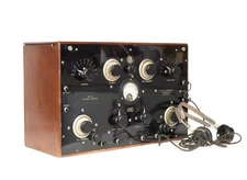 1922 Kennedy 110 Radio w/Rare Kennedy Headset * Exceptional Condition * Works