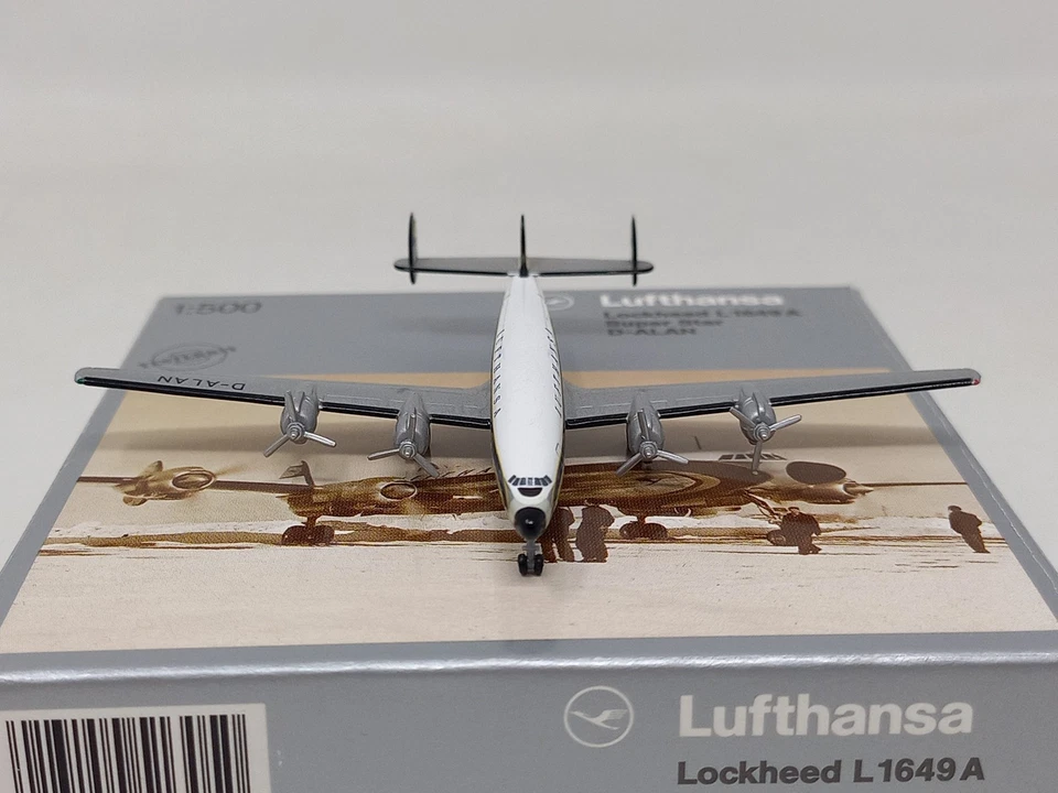 HERPA 1:500 / Lockheed L-1649A Super Star D-ALAN - Lufthansa / Cod. 513050 - Immagine 3 di 4