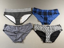 VTG Victoria s Secret Lowrise Hiphugger Lot Of 4 Cotton Lace 2015-2016 Large