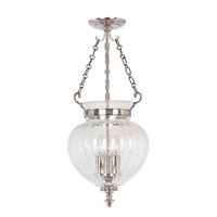 Deckenleuchte Candela 6 Nickel Ø28Cm Verstellbar 3-Flmg Design Lampe Wohnzimmer