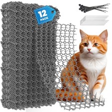 Petfolio 12 Pack Scat Mat for Cats - 16 x 8 Inch Cat Deterrent Mat with Spikes w