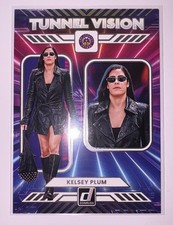2025 Panini Donruss WNBA - Tunnel Vision Kelsey Plum #3 Los Angeles Sparks