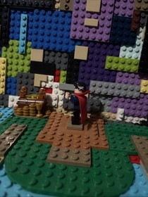 LEGO Marvel Super Heroes Dr Strange Minifigure 76060 Sanctum Sanctorum