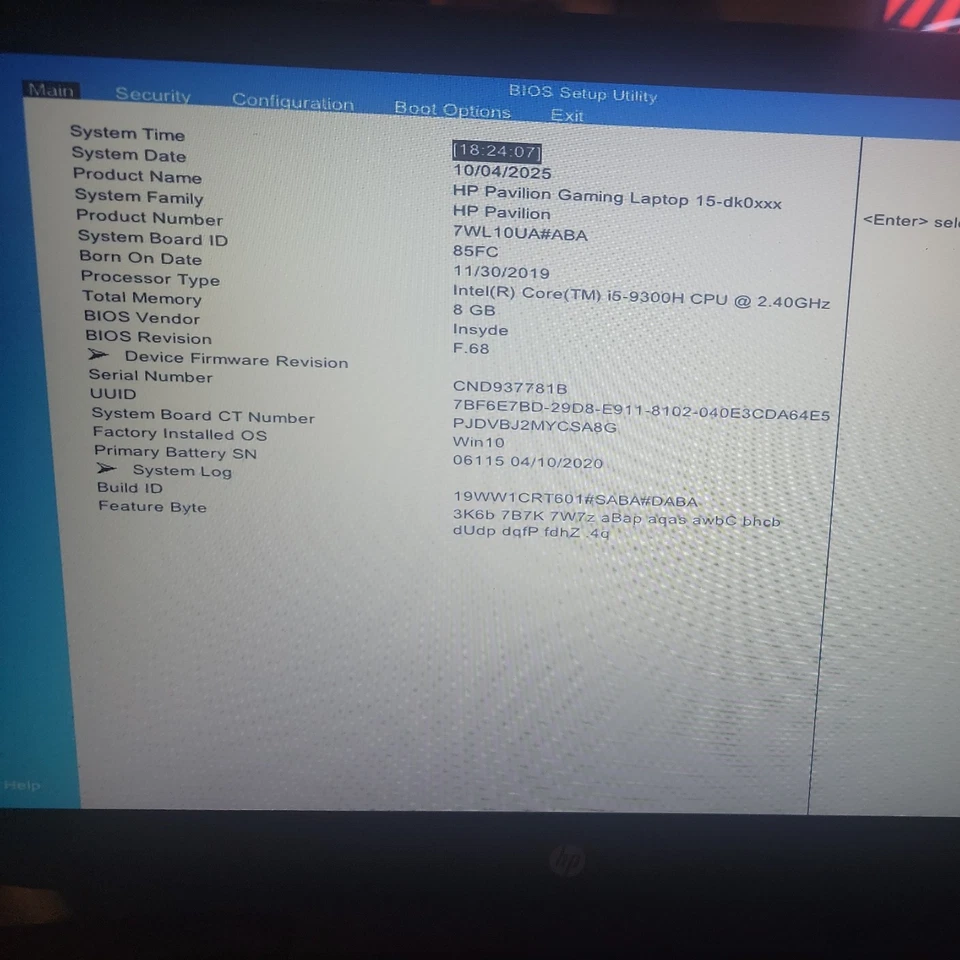 HP Pavilion 15 Gaming Laptop 15 .6" I5-9300H, NVIDIA GeForce GTX 1650, 8GB RAM - Bild 3 von 4