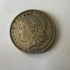 Morgan Silver Dollar 1886 Philadelphia $1 Circulated Coin 0.9 Fineness