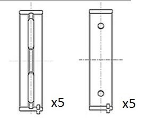 FAI AutoParts BM1050-STD Kurbelwellenlager FüR Alfa Romeo,Fiat-image
