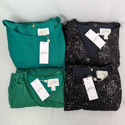 Lilly Pulitzer Nicoline, Estrella, Leighton, and Preslie Dresses Lot of 4