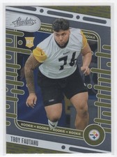 #120 2024 Absolute BASE Troy Fautanu RC Pittsburgh Steelers