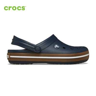 NEW CROCS Crocband Gum Clog 212756 Navy UNISEX SIZE