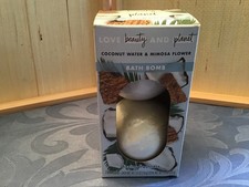 Love Beauty and Planet Bath Bombs Coconut Water and Mimosa Flower 2 Count 7.8 oz