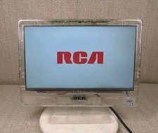 RCA J15SE821 15" Clear See Through Prison LED TV Jail Issue No Remote Tested