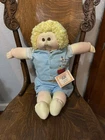 84 Cabbage Patch Kids Soft Sculpture Blonde/brown Boy