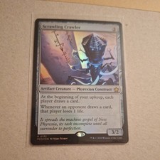 MTG Foundations - SCRAWLING CRAWLER - FOIL - Rare 0132 - NM