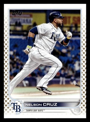 Nelson Cruz 2022 Topps Gold Star SP #104 Tampa Bay Rays *031