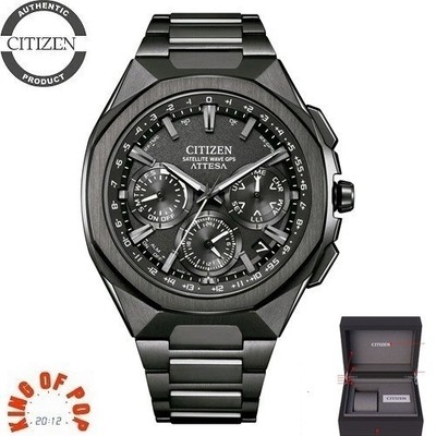 CITIZEN CC4105-69E Satellite Wave GPS  SUPER TITANIUM F950 *FREE SHIPPING*