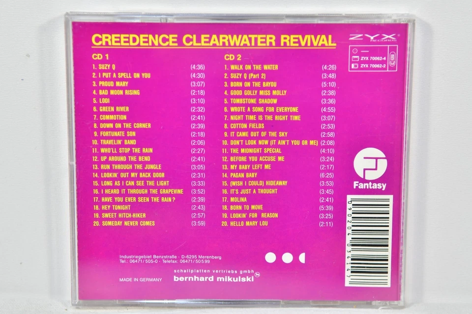 THE VERY BEST OF CREEDENCE CLEARWATER REVIVAL - THE GREATEST HITS - 2CD - Bild 3 von 3
