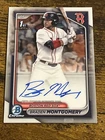 Braden Montgomery 2024 Bowman Draft Chrome 1st Prospect Auto CPA-BM