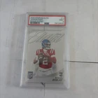 2025 Panini DONRUSS ELITE Jaxson Dart RC #11 ELITIST /799  Graded 9 Rookie Card