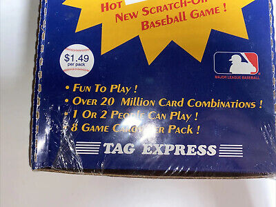 Tag Express Scratch-Off Baseball Game Hit - SEALED