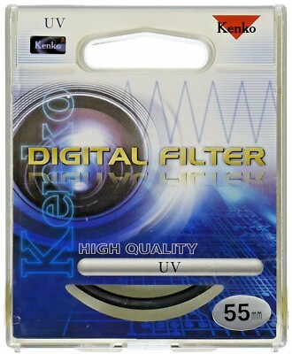 Kenko 55 mm UV Kamera Objektivfilter - hochwertiger Schutz